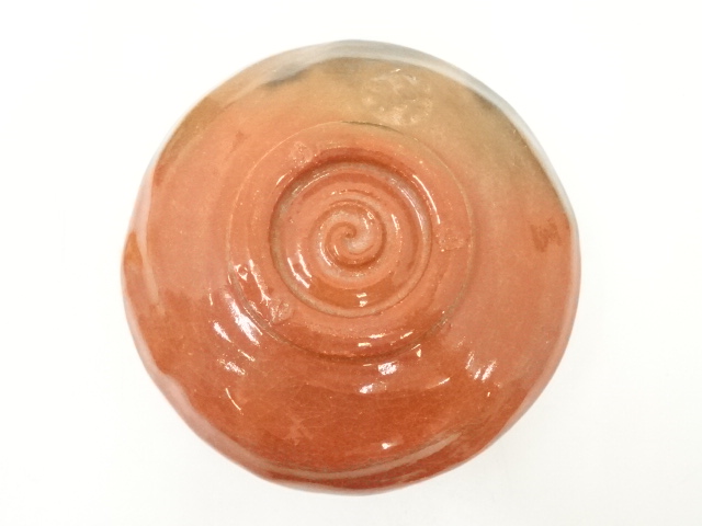 道具 ] - 道具 佐々木松楽造 赤楽茶碗（銘：和敬）（前大徳 須賀